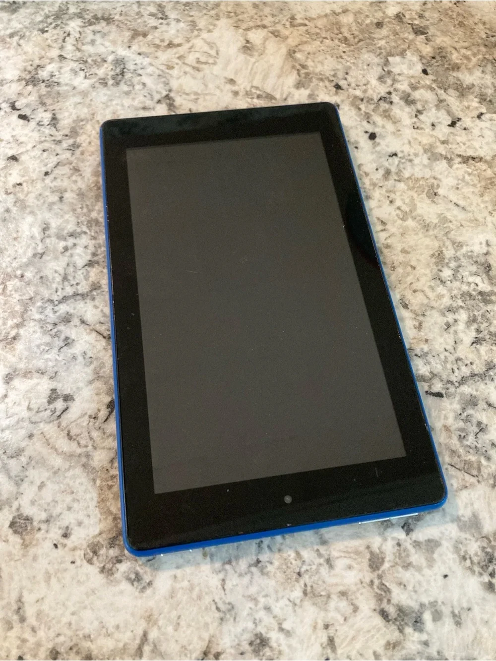 Amazon Fire Tablet in Blue with Front Camera